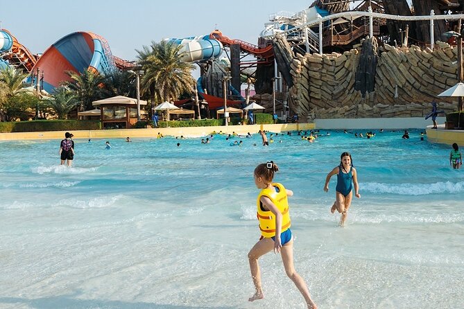 Yas Waterworld at Yas Island Abu Dhabi - Marah Fortress keeps younger children involved