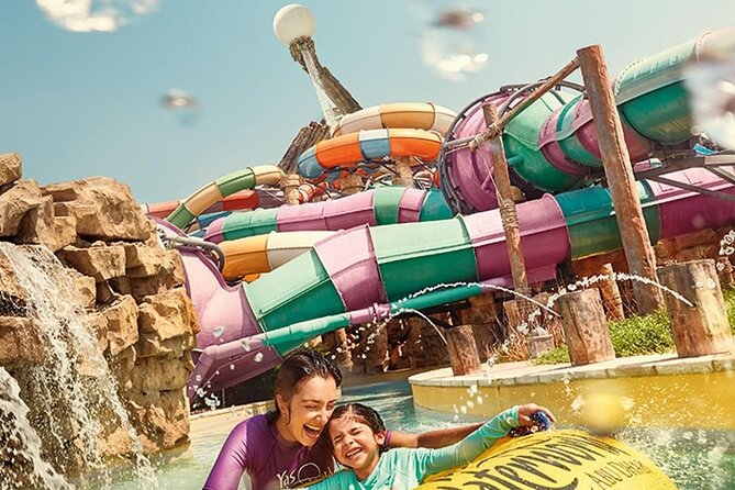 Yas Waterworld at Yas Island Abu Dhabi - Plan on six to eight hours at Yas Waterworld